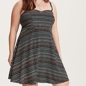 Torrid multi stappy dress